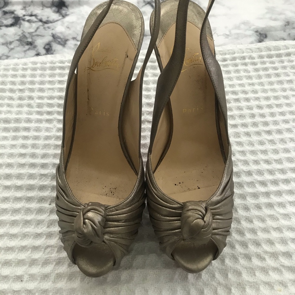 Christian Louboutins Jenny slingbacks